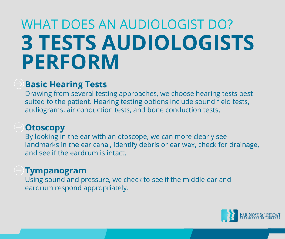 what does an audiologist do