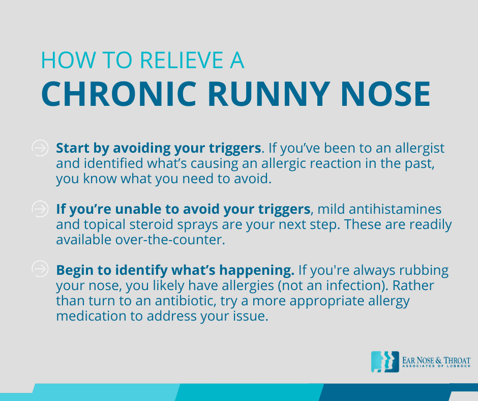 chronic runny nose