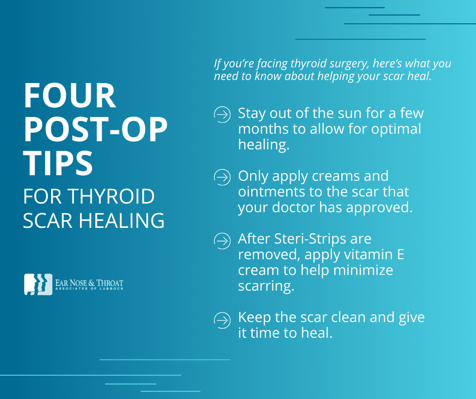 thyroid surgery scar