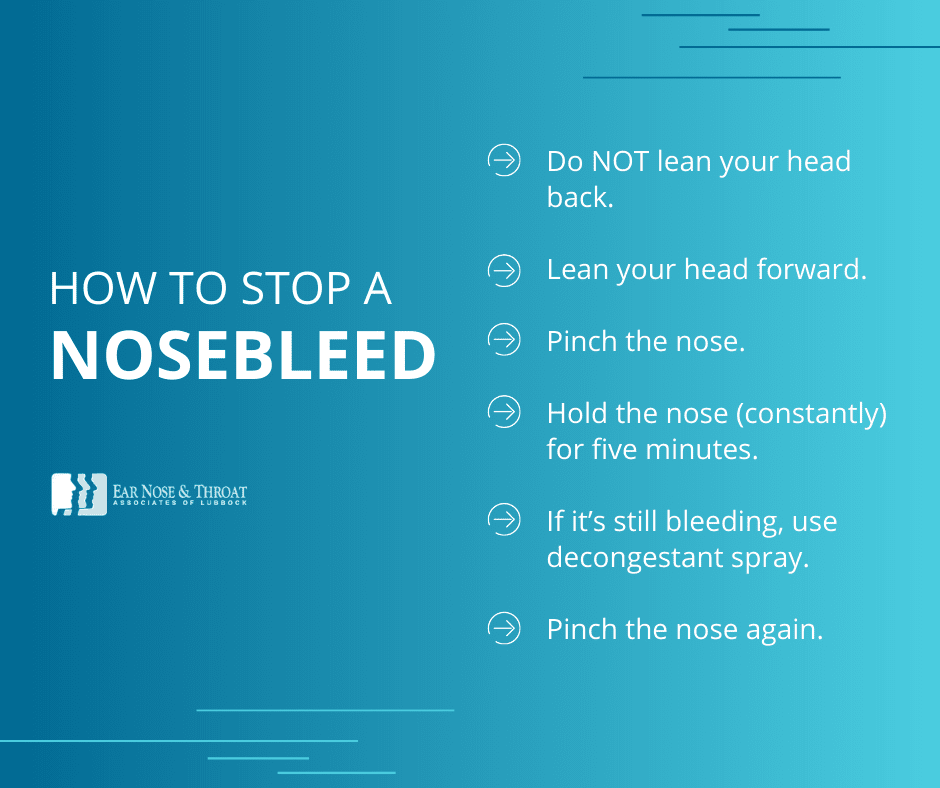 when to worry about nosebleeds