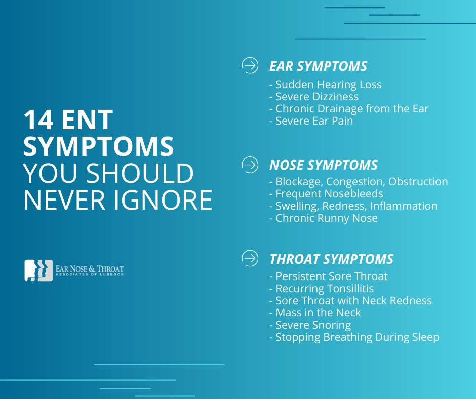 ent symptoms