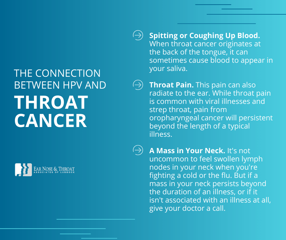 human papillomavirus throat cancer symptoms