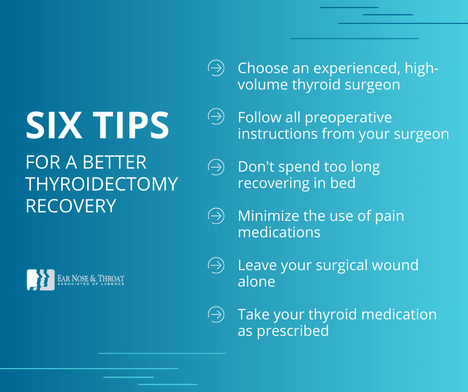 thyroidectomy recovery
