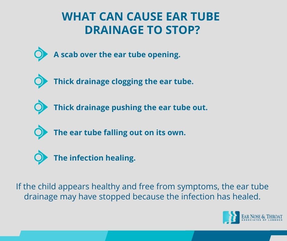 ear tube drainage Is ear tube drainage normal? We talk about what to expect after ear tube placement and what might warrant a call to the office.