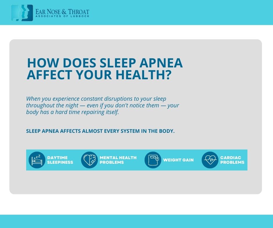 Let’s take a look at how sleep apnea affects the body, what makes it so dangerous, and how to spot symptoms so you can get treatment.