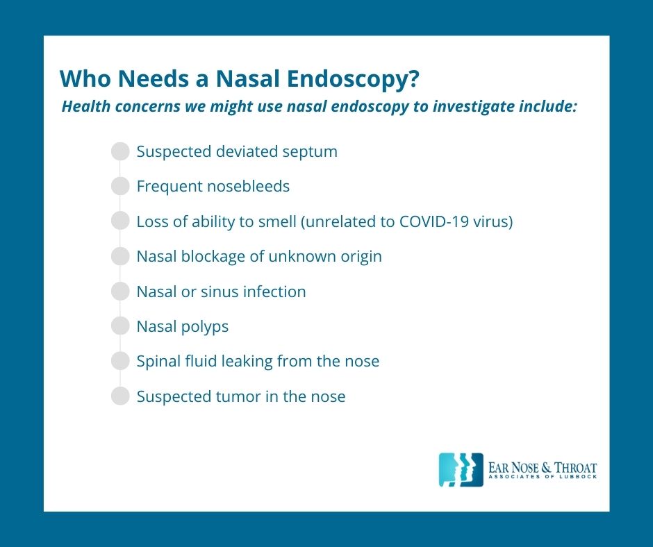 What Is a Nasal Endoscopy and Do You Need One? Infographic