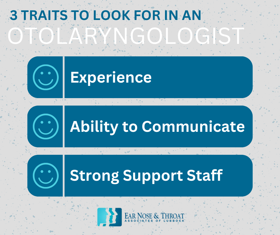 Infographic: What to Look for When Searching for Otolaryngology Near Me