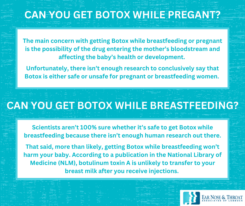 Infographic: Can You Get Botox When Pregnant or Breastfeeding?